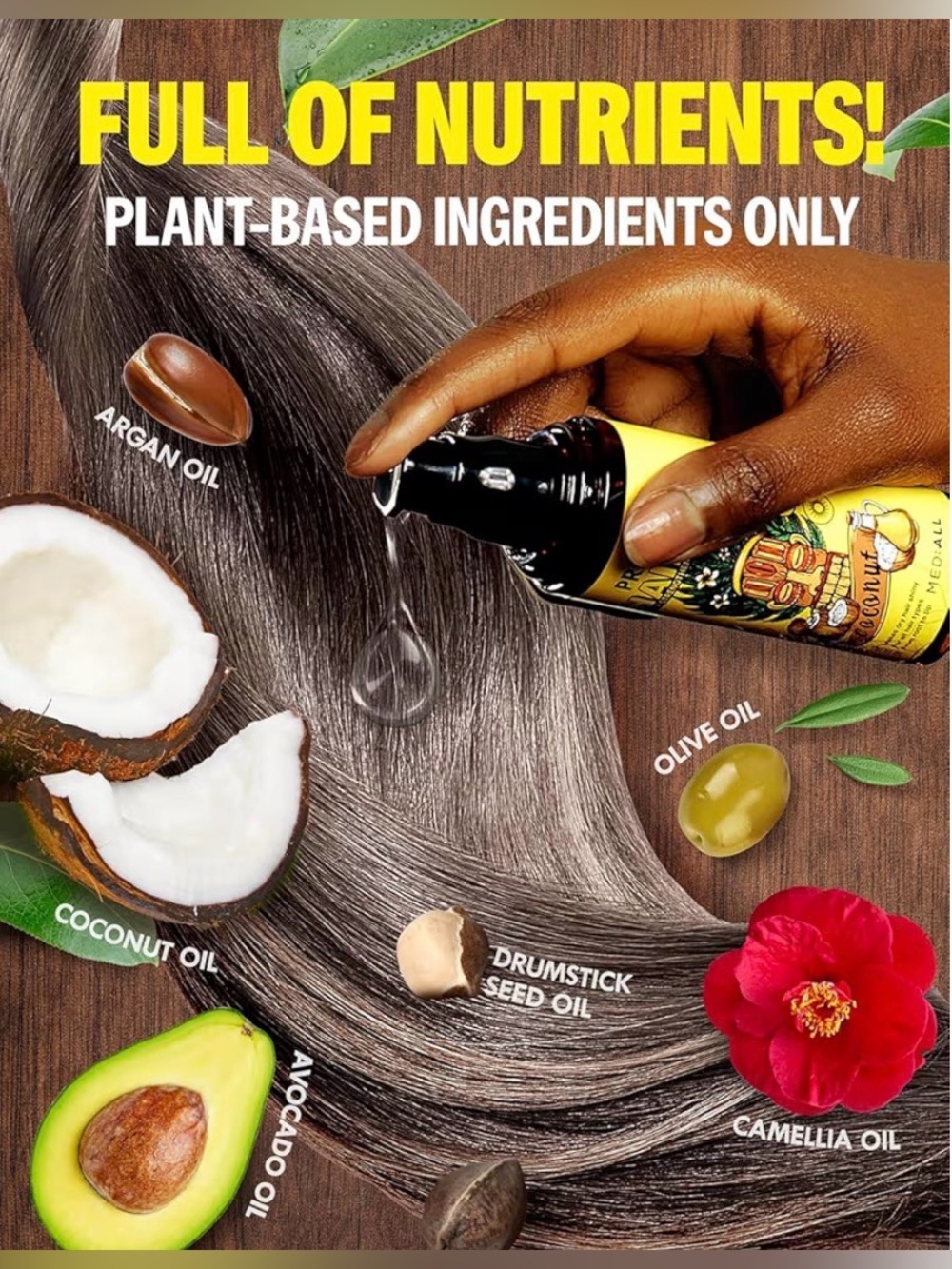 Premium Coconut Hair Oil - Picture 6 of 9
